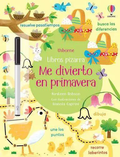 Me Divierto en Primavera Libros Pizarra