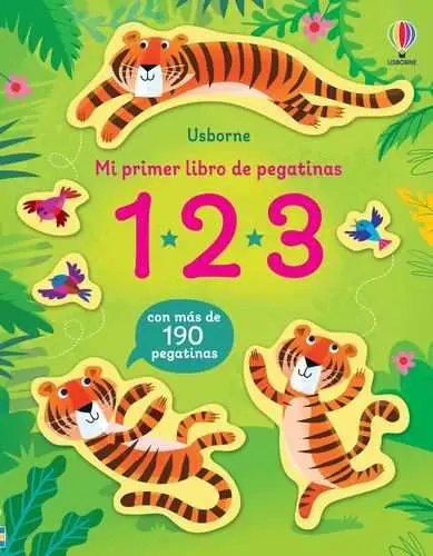 123 mi Primer Libro de Pegatinas