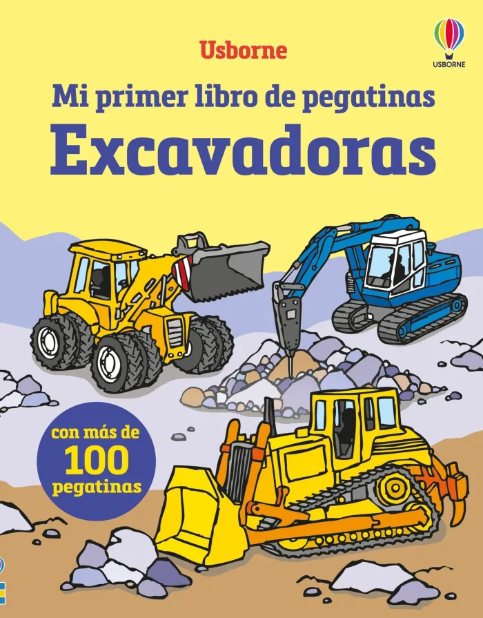 Excavadoras mi Primer Lib Pegatinas