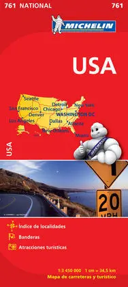Usa Mapa 761 2012