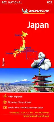 Mapa National Japon 2018