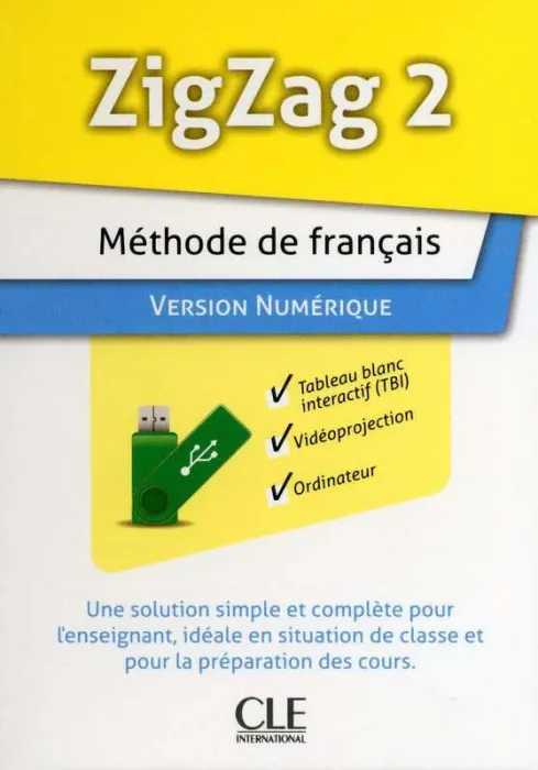 Zigzag Niveau 2 Version Numérique Pour Tbi Ou Vidéoprojecteurs