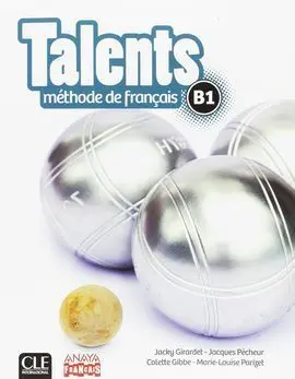Talents, Livre de L'eleve B1.