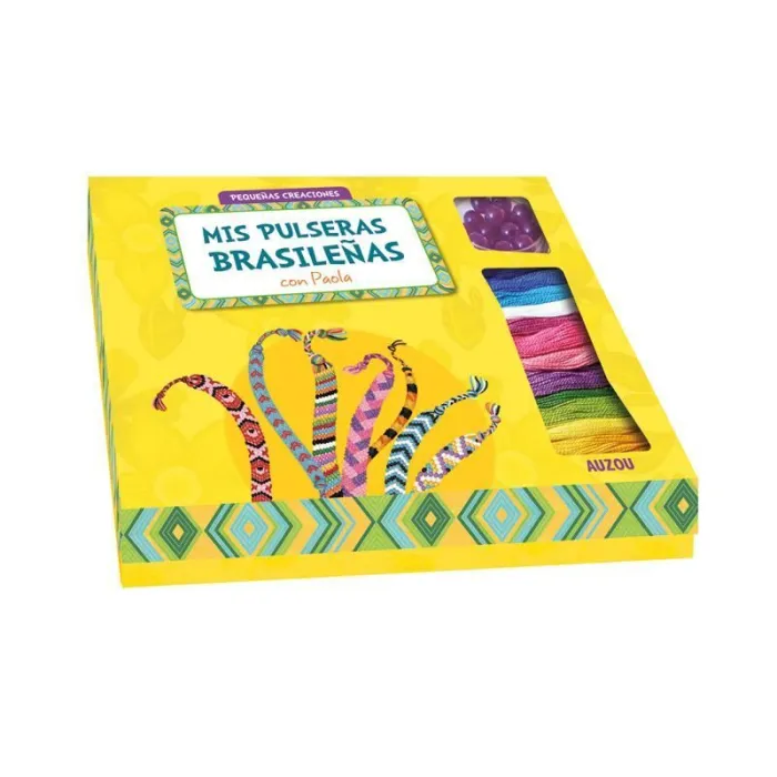 Pulseras Brasileñas con Paola. au