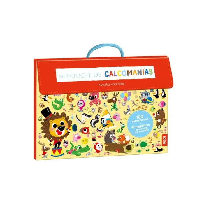 Mi Estuche Calcomanias Animales.