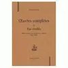 Oeuvres Complètes (Tome Iv)