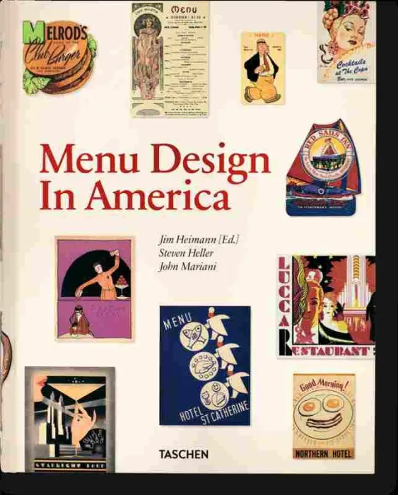 Menu Design In America, 18501985