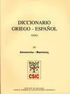 Diccionario Griego-Español Vol. Iii