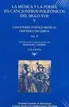 La Música y la Poesía en Cancioneros Polifónicos del Siglo Xvii