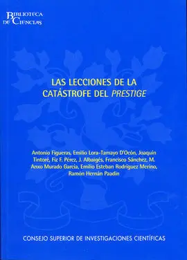 Las Lecciones de la Catástrofe del Prestige