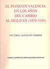 El Piano en Valencia en los Años del Cambio Al Siglo Xx (1879-1916)