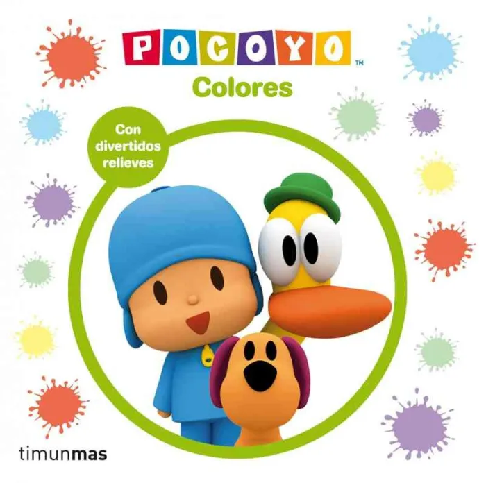 Pocoyó. Colores