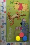 Pinta con los Dedos. Disney Wiinie The Pooh