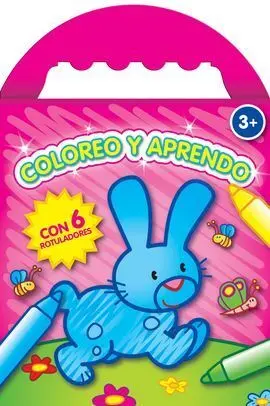 Coloreo y Aprendo Rosa