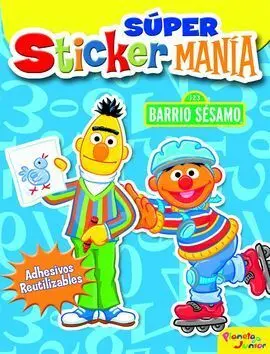 Súper Stickermanía Barrio Sésamo