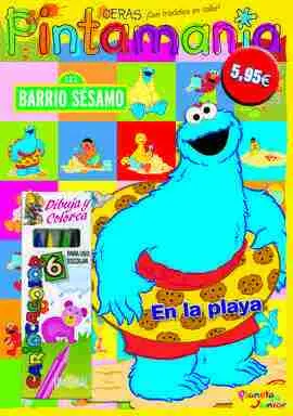 Barrio Sésamo. Pintamanía Ceras