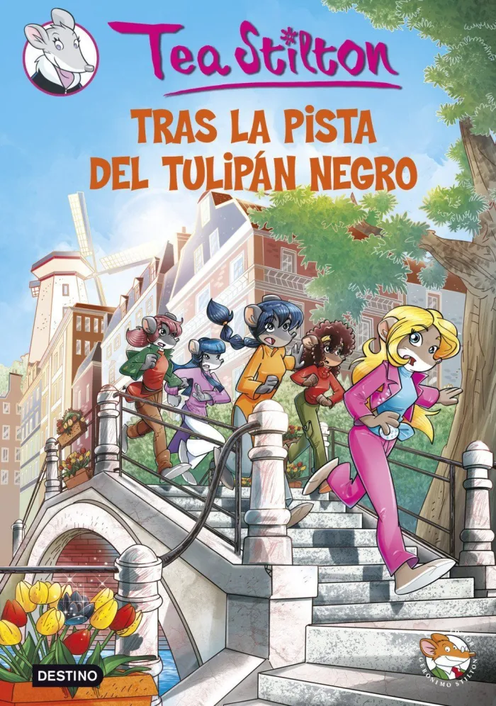 Tea Stilton 18 Tras Pista Tulipan Negro