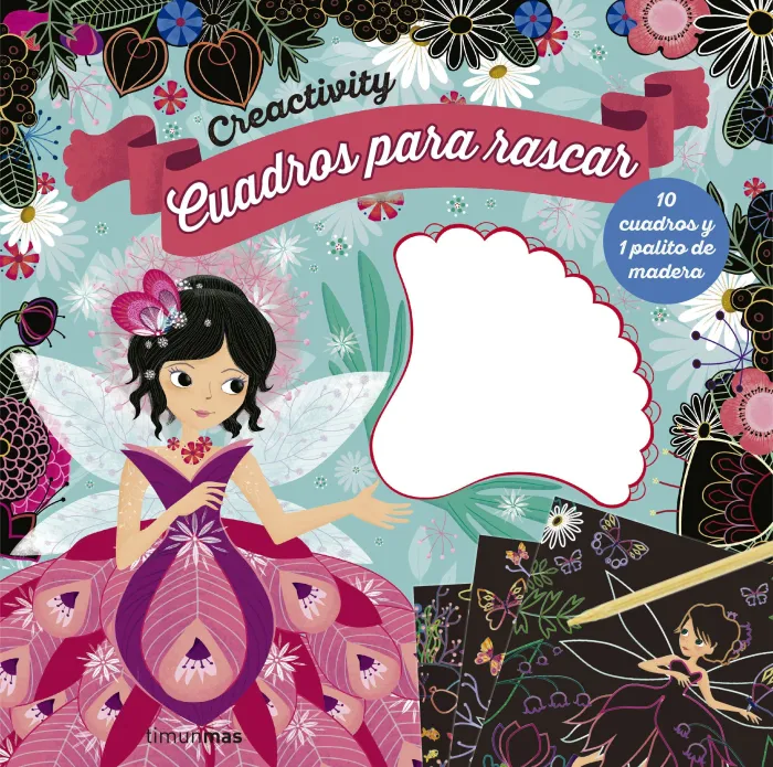Creactivity. Cuadros para Rascar. Hadas