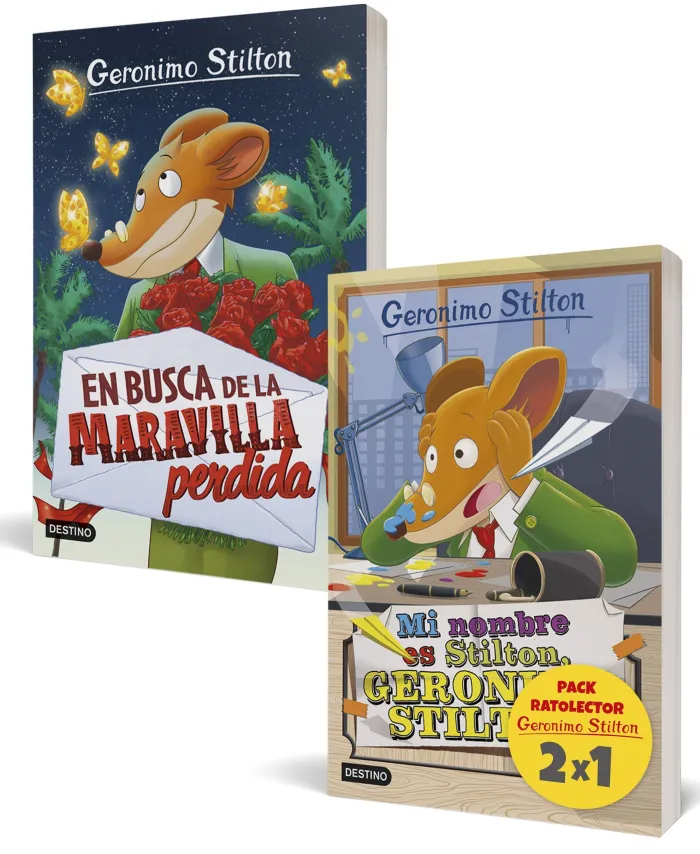 Geronimo Stilton. Pack Ratolector