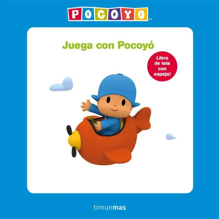 Juega con Pocoyó. Libro de Tela