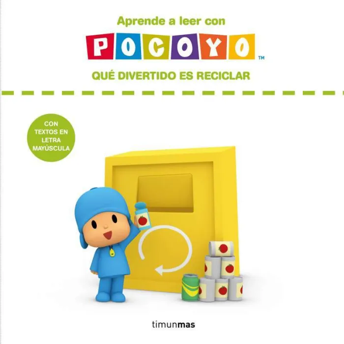 Aprende a Leer con Pocoyó. Qué Divertido Es Reciclar