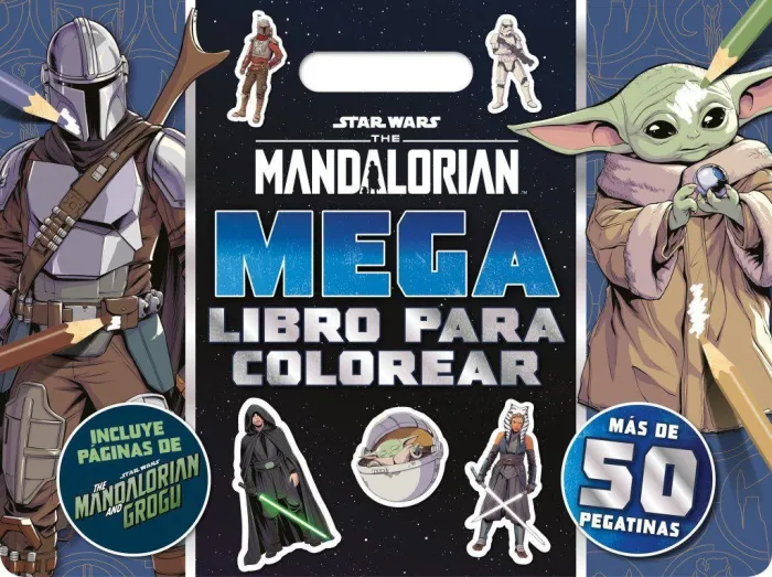 Star Wars. The Mandalorian. Megalibro para Colorear