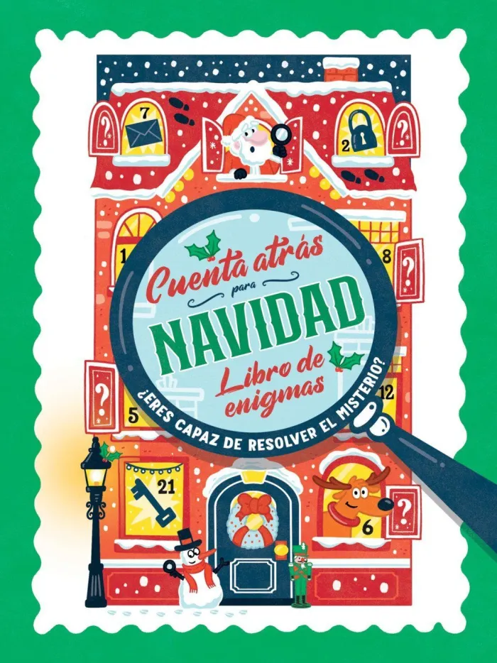 Cuenta Atrás para Navidad: Libro de Enigmas