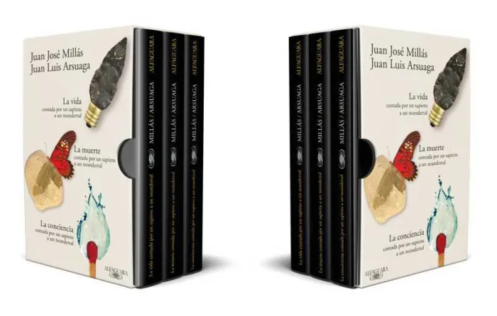Estuche la Vida, la Muerte y la Conciencia Contada por un Sapiens a un Neanderta
