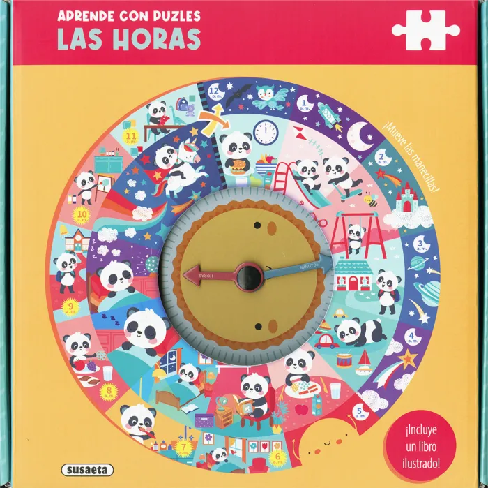Aprnde las Horas con el Panda