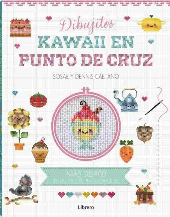 Kawaii Dibujitos en Punto de Cruz