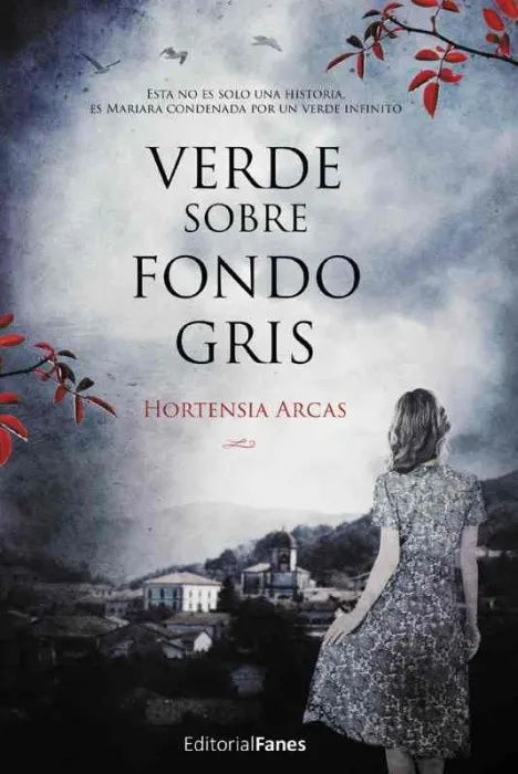Verde Sobre Fondo Gris