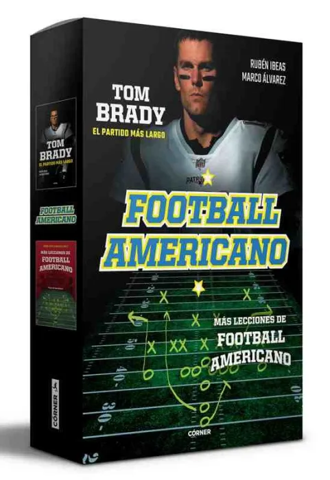 Estuche Football Americano (Más Lecciones de Football Americano / Tom Brady. El