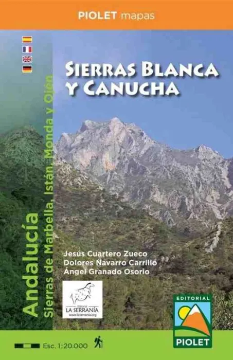 Sierras Blanca y Canucha. Escala 1:20. 000