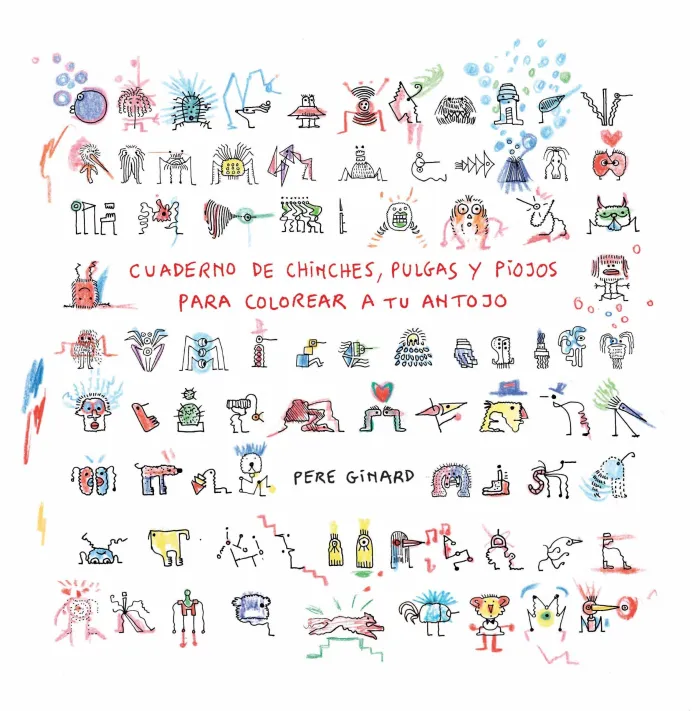 Cuaderno de Chinches, Pulgas y Piojos para Colorear a tu Antojo