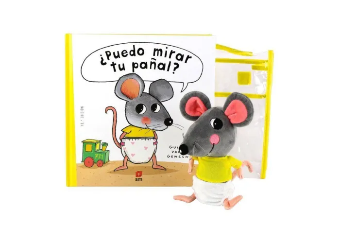 Pack ¿Puedo Mirar tu Pañal? con Muñeco