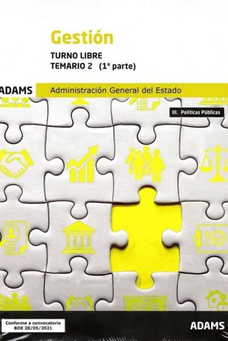 Temario 2(1Parte) Gestion Turno Libre Administracion General Estado