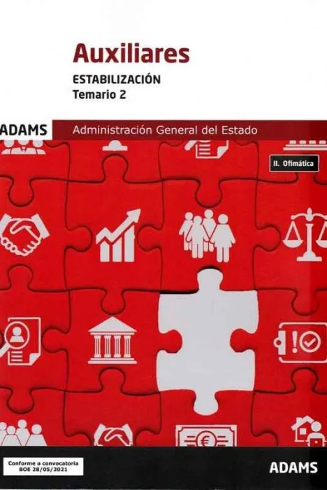 Auxiliares de Estado (Estabilizacion) - Temario 2