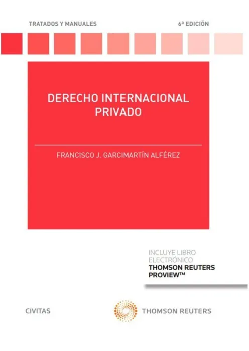 Derecho Internacional Privado (Papel + E-Book)