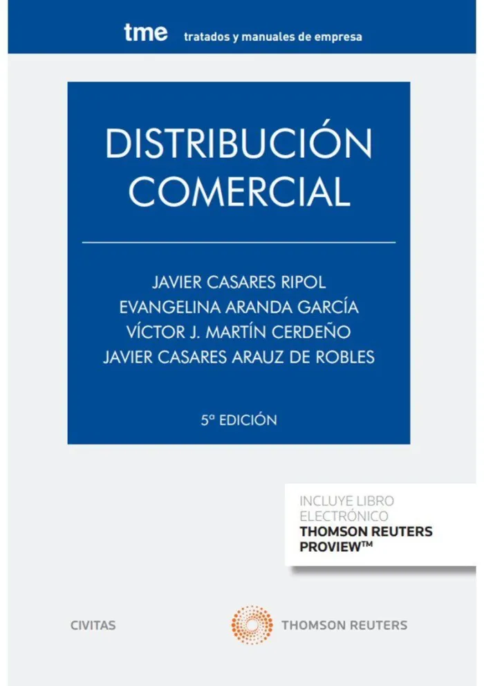 Distribución Comercial (Papel + E-Book)