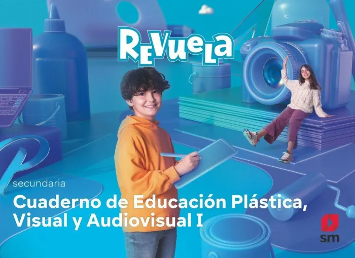 Plástica. 1 Secundaria. Cuaderno. Revuela