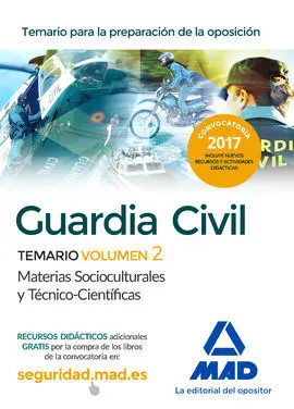 Temario 2 Guardia Civil Materias Socioculturales
