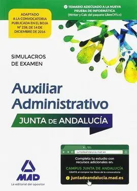 Paquete Ahorro Auxiliar Administrativo Junta de Andalucía. Ahorra 85 (Incluye