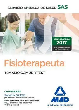 Fisioterapeuta del Servicio Andaluz de Salud. Temario Común y Test