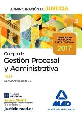 Cuerpo de Gestión Procesal y Administrativa de la Administración de Justicia (Pr