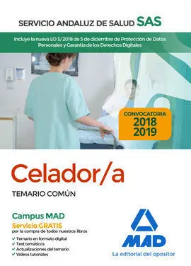 Celador del Servicio Andaluz de Salud. Temario Común