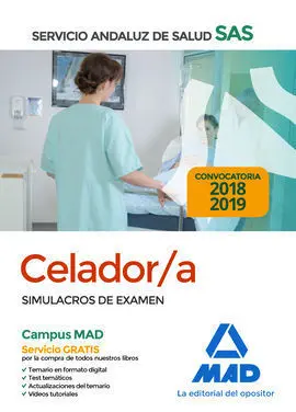 Celador del Servicio Andaluz de Salud. Simulacros de Examen.