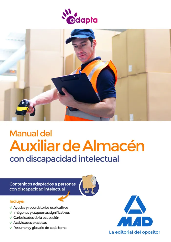 Manual del Auxiliar de Almacén con Discapacidad Intelectual