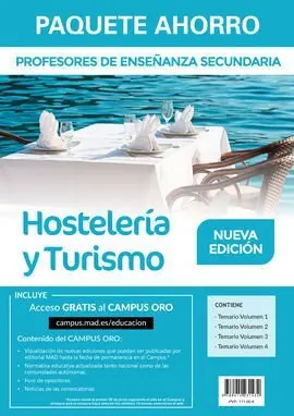 Paquete Ahorro Profesores de Secundaria Hostelería y Turismo