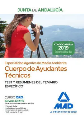 Cuerpo de Ayudantes Técnicos Especialidad Agentes de Medio Ambiente de la Junta