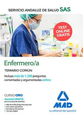 Enfermero/A del Servicio Andaluz de Salud. Temario Común